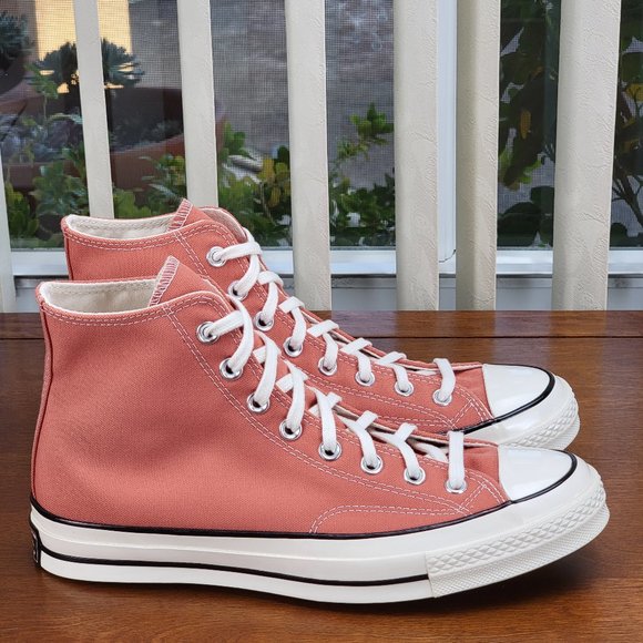 Converse Men's Chuck 70 Hi Canvas A03276C Brushed Brass/Egret/Black Multi Sizes - Picture 2 of 11